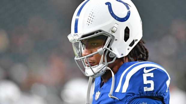 Indianapolis Colts quarterback Anthony Richardson